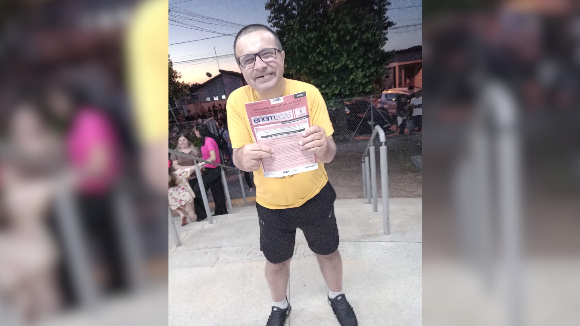 Paciente de hospital psiquiátrico vence preconceito e faz prova do Enem no interior de SP: 'Grande vencedor'