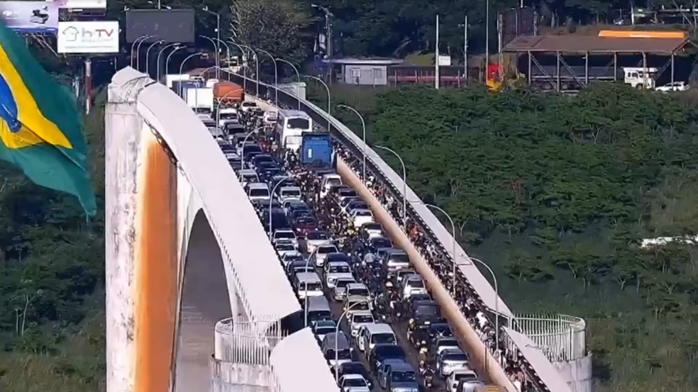 Comércio espera receber até 300 mil pessoas — Foto: Portal da Cidade/ Foz do Iguaçu