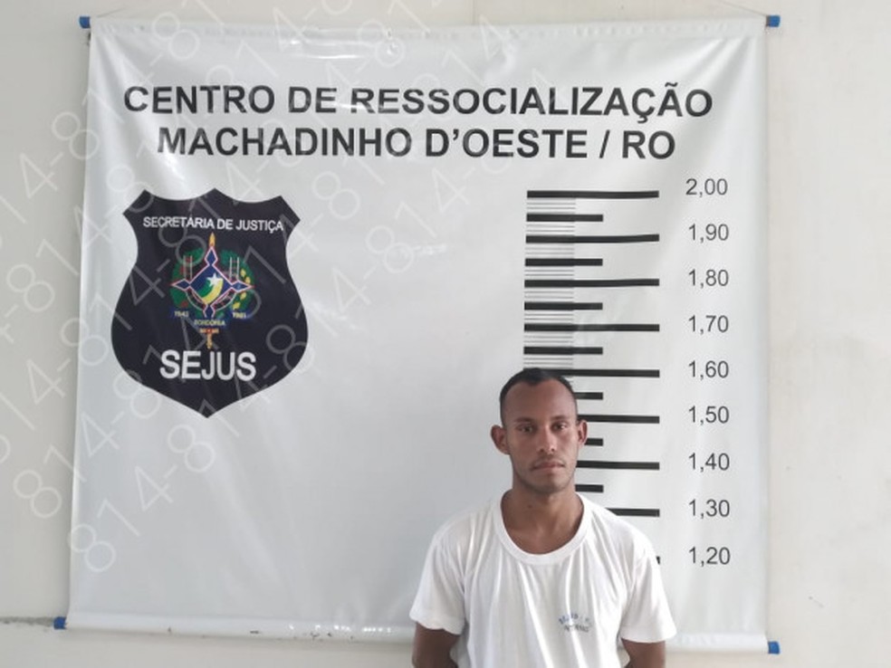 Sérgio Raimundo Ferreira é procurado por fugir do presídio em Machadinho — Foto: Reprodução