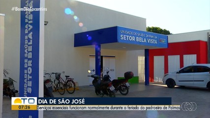 Veja o que vai funcionar em Palmas durante o feriadão do padroeiro da cidade
