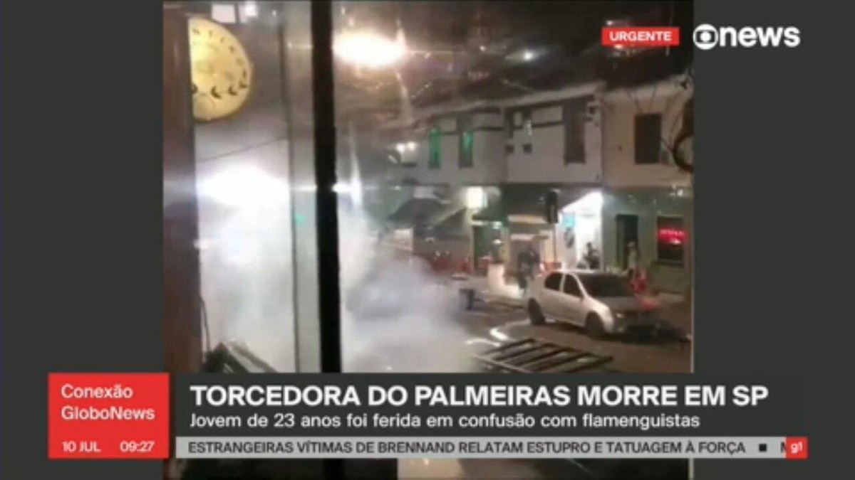 Palmeiras e jogadores prestam condolências à torcedora morta em briga