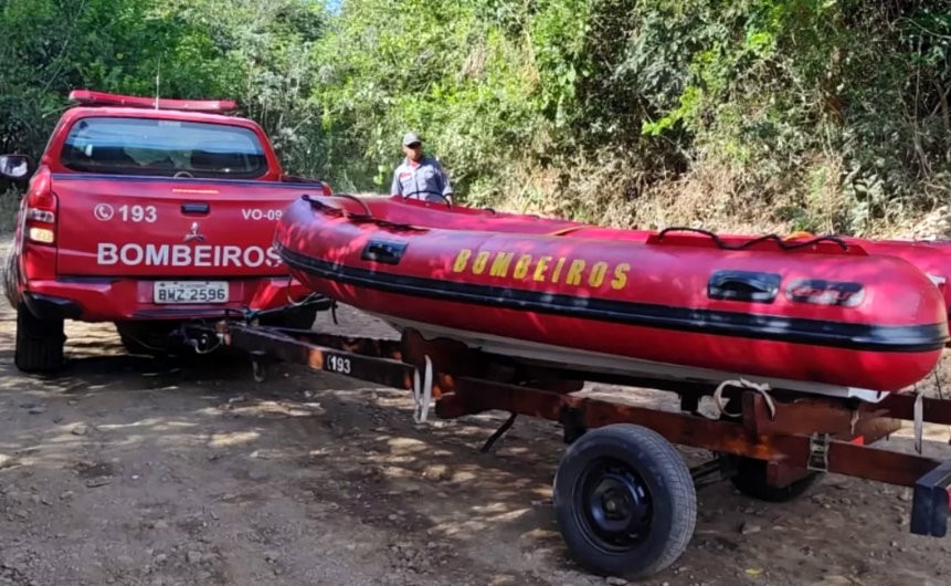 Bombeiros buscam por pescador que desapareceu no rio Mogi-Guaçu em Rincão