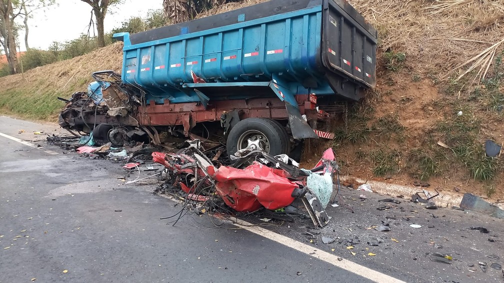 Acidente em São Do Avaí  — Foto: Jailton Pereira 