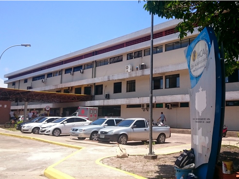 Hospital de Cl&iacute;nicas Alberto Lima, localizado em Macap&aacute; &mdash; Foto: Fabiana Figueiredo/G1