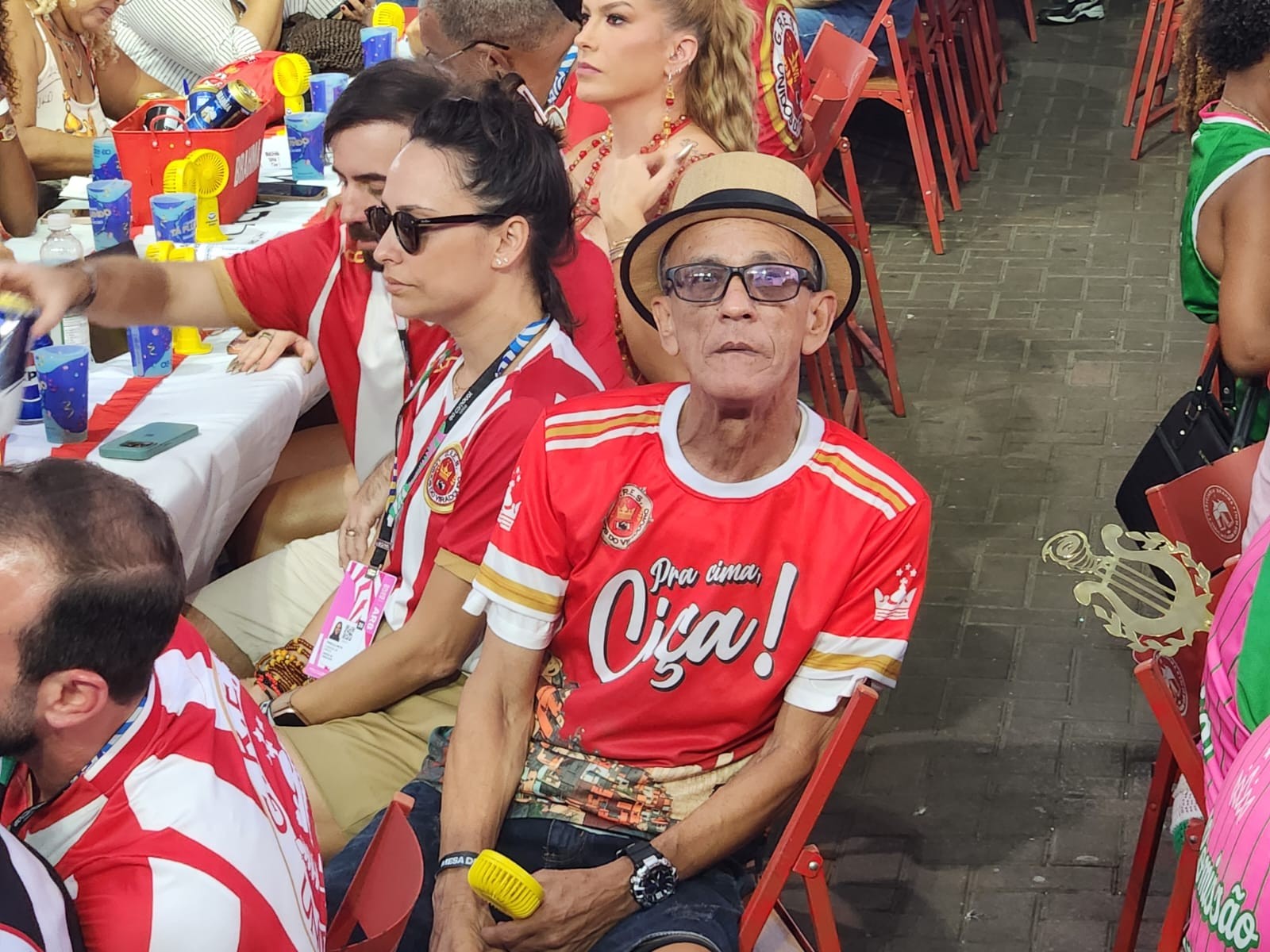 'Ganha o sambista', disse Ciça após a vitória da Viradouro 