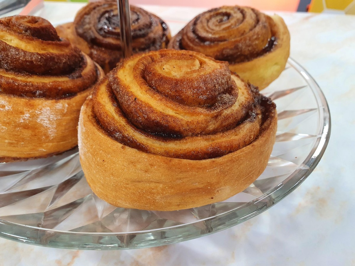 Conheça o cinnamon roll, pão doce de origem sueca
