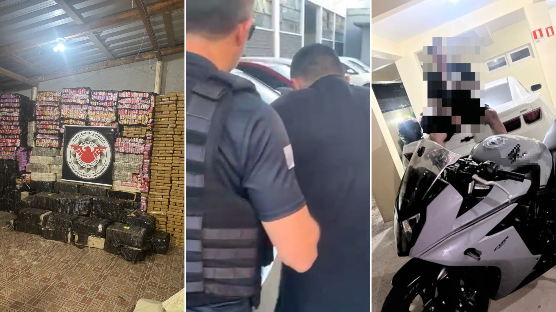 Transportadora é suspeita de trazer drogas de 7 estados do país ao RS