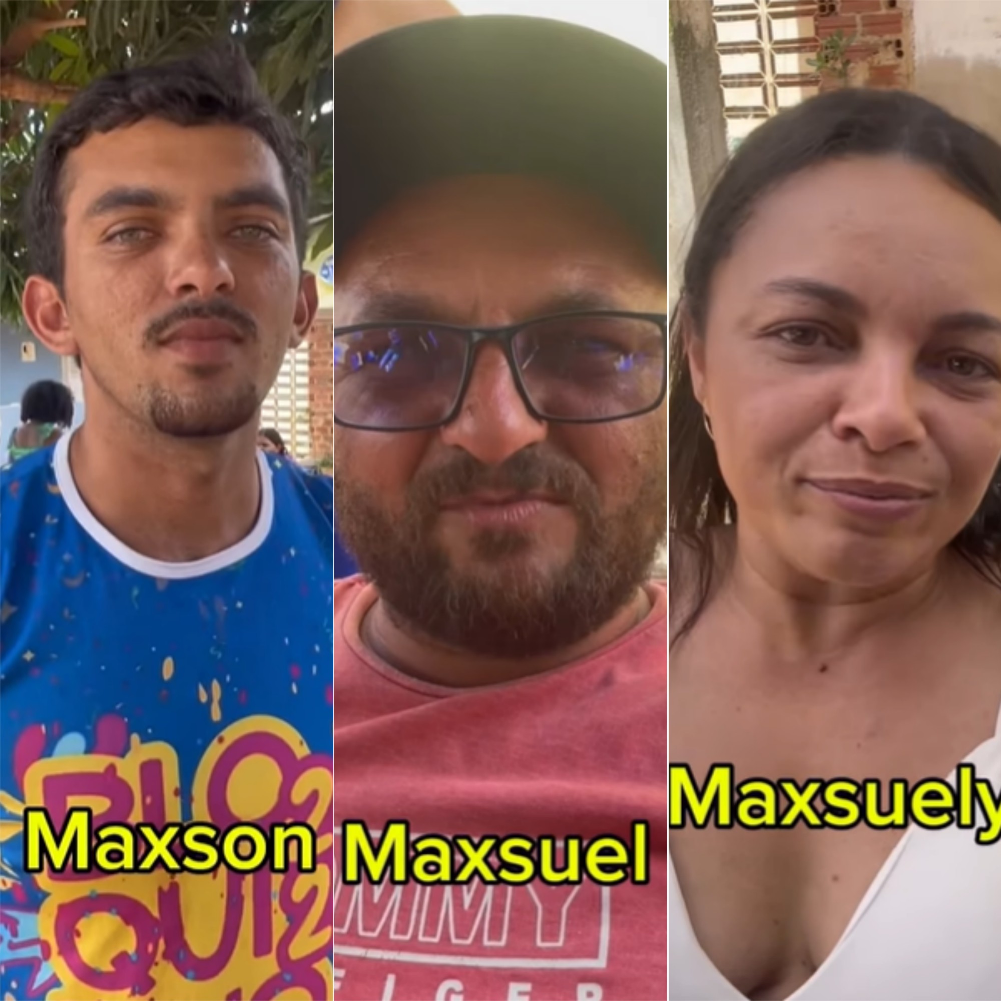 Conheça família do interior do RN que tem 11 irmãos com nome 'Max'