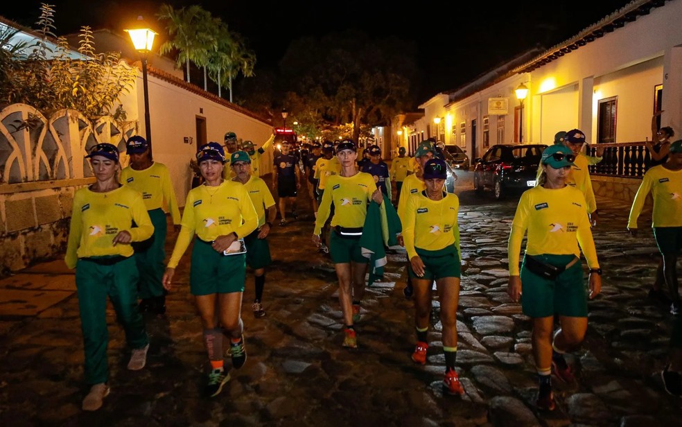 Caminhada Ecológica na cidade de Goiás — Foto: Reprodução/O Popular