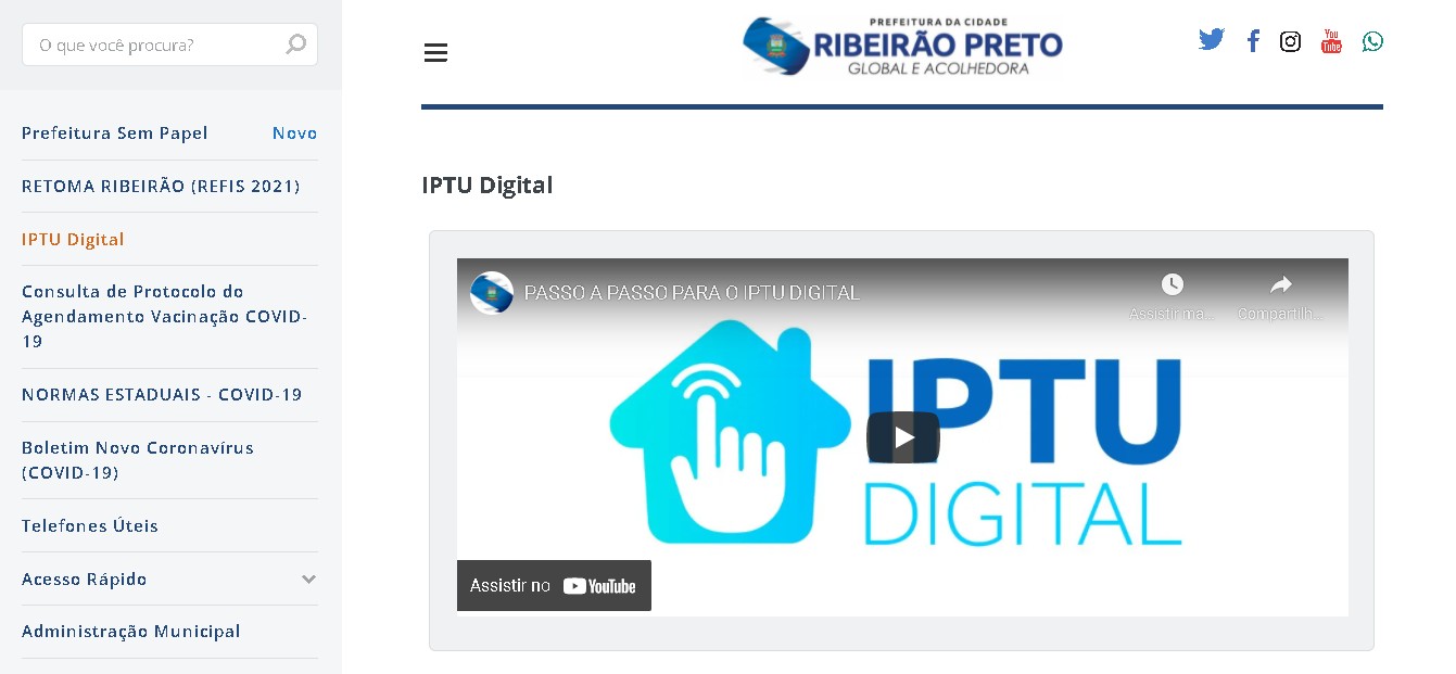 Veja como aderir ao IPTU Digital em Ribeirão Preto, SP | G1