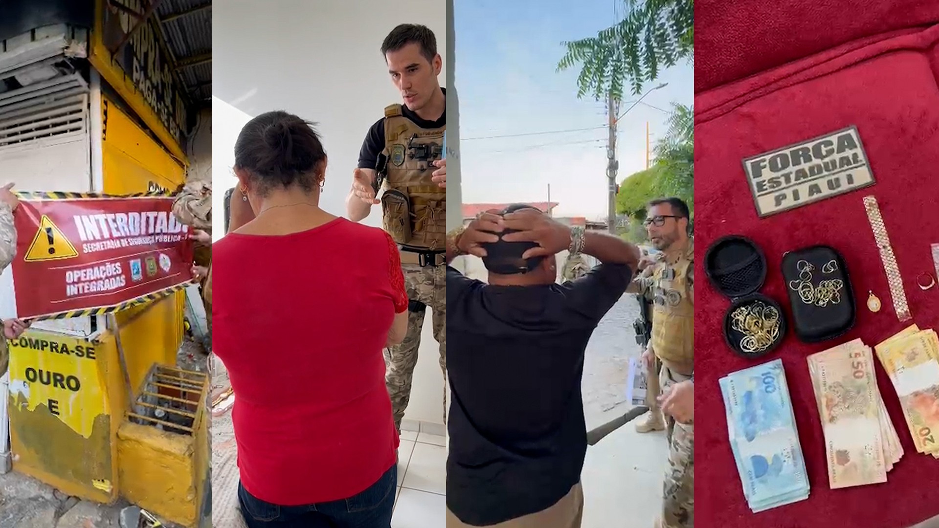 Ex-trabalhadora doméstica, filha e empresário são presos por furto e venda de joias; loja é fechada