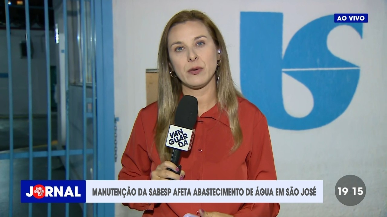Sabesp inicia troca de válvulas e até 70% de São José pode ficar sem água; normalização será na quarta