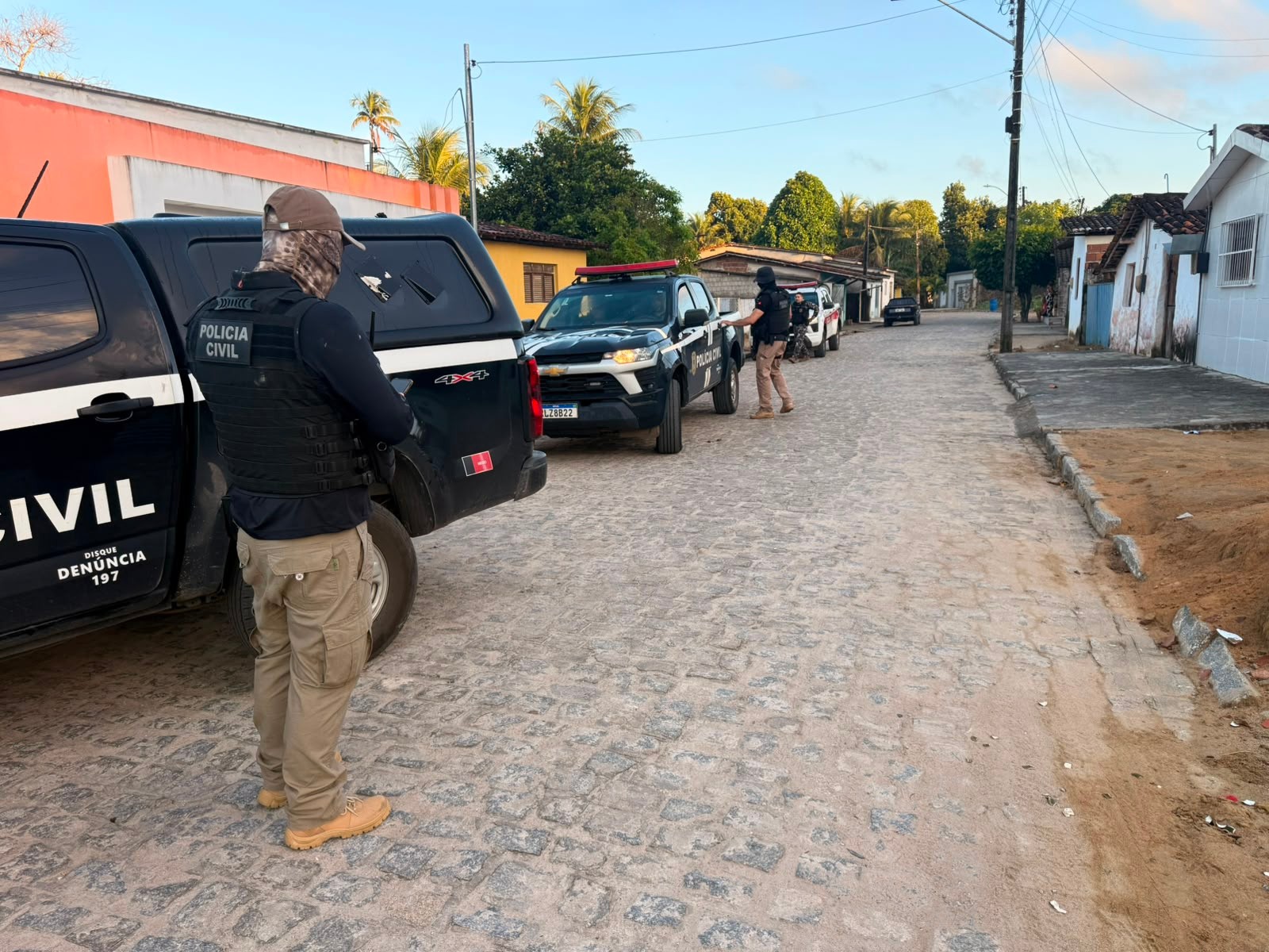 Homem é preso em flagrante com drogas e munições, durante operação da Polícia Civil no Litoral Norte da PB 