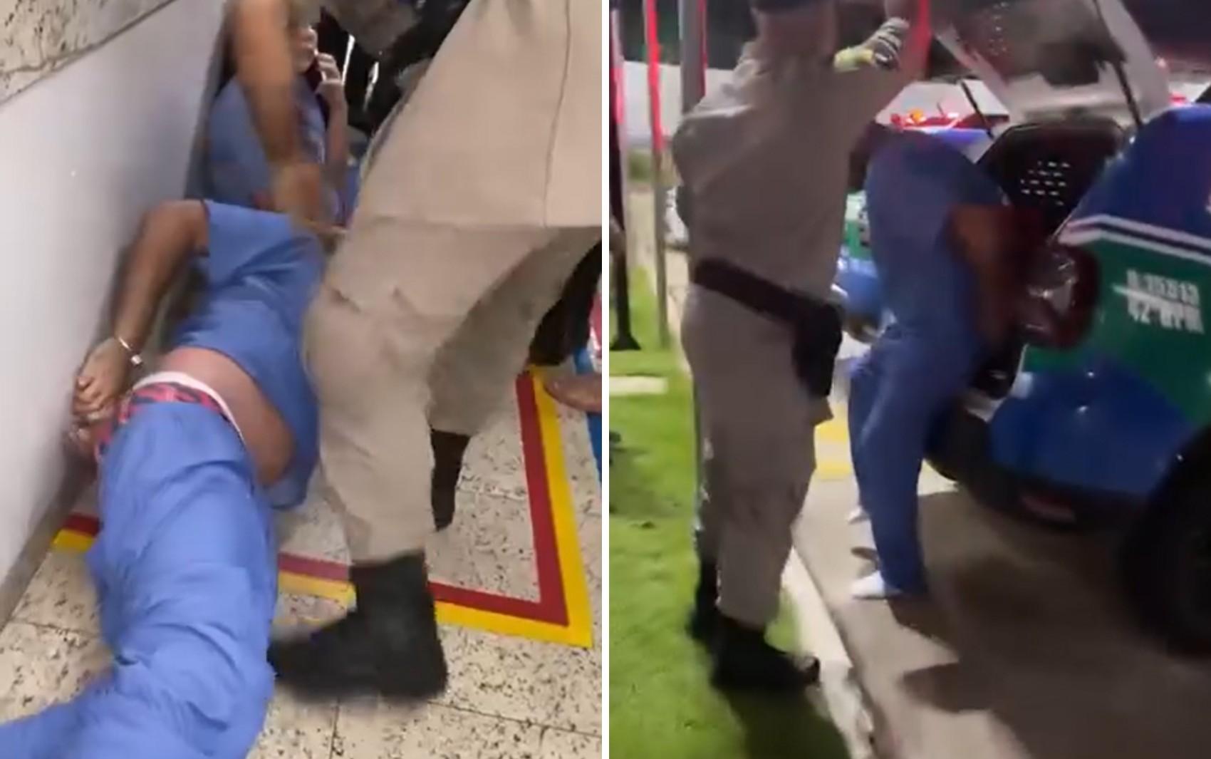 Funcionários são presos após confusão em maternidade de Goiânia; vídeo