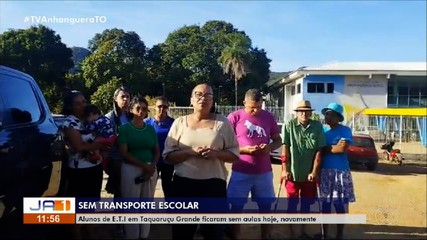 Pais e alunos voltam a reclamar da falta de ônibus escolar em Palmas