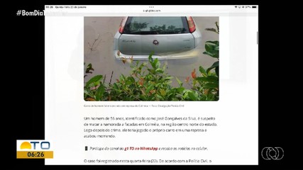 Veja o que é notícia no portal g1 Tocantins