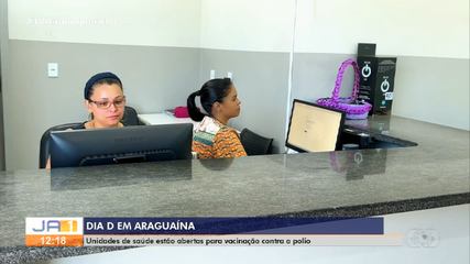 Em Araguaína, unidades de saúde oferecem vacinação contra poliomielite neste sábado (8)
