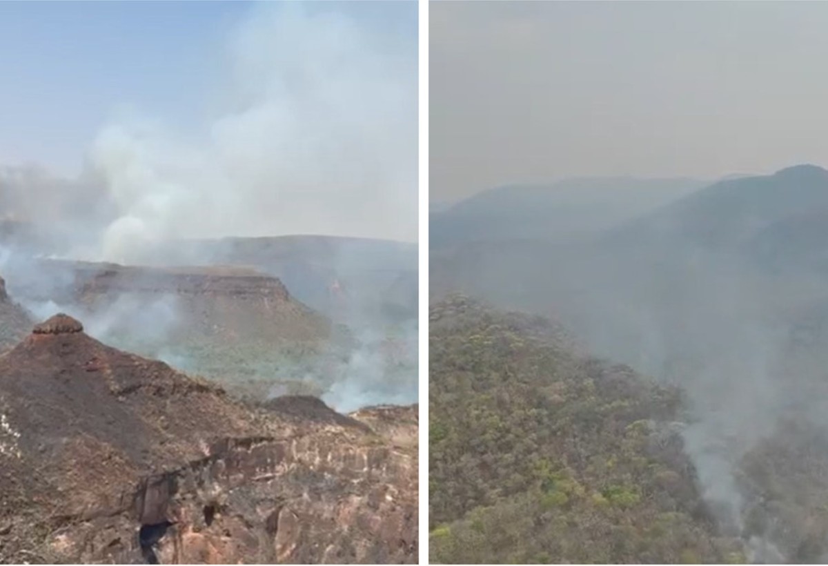 Amolar e Taquari: incêndios avançam por santuários naturais de MS