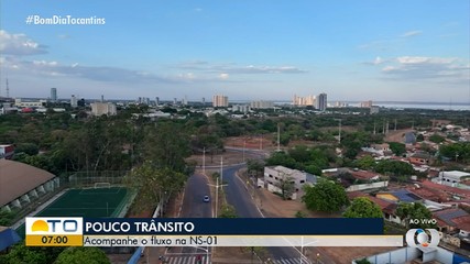 Drone do BDT traz imagens aéreas da Av. NS-01