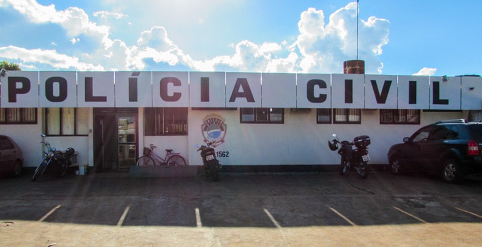 Delegacia de Polícia Civil de Itaporã (MS). — Foto: Polícia Civil/Divulgação
