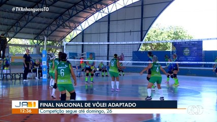 Veja como fica a programação da competição nacional de vôlei adaptado em Palmas