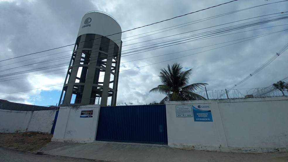 Roubo em estação da Cagepa deixa Cabedelo e 48 bairros de João Pessoa sem água — Foto: Antônio Vieira/ TV Cabo Branco