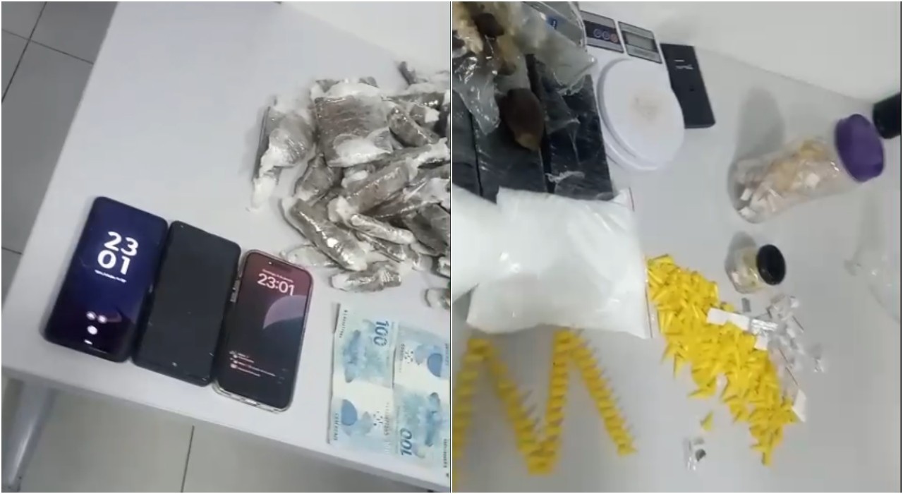 Dupla suspeita de tráfico é presa e drogas são apreendidas em ação da GCM em Iperó