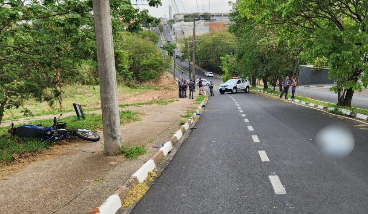 VÍDEO: idoso morre após ser atropelado por moto em avenida de Presidente Prudente