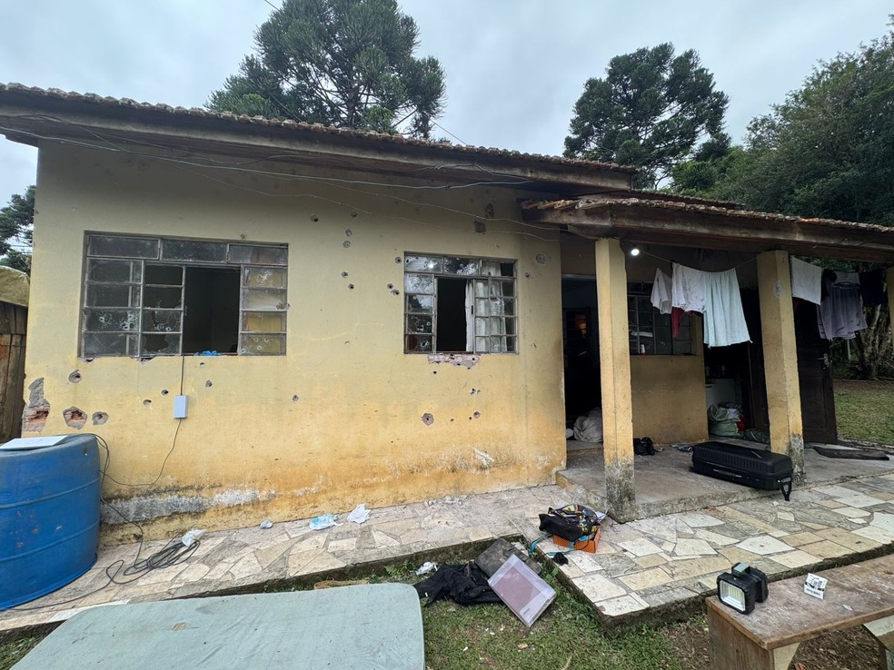 Confronto durou oito minutos, segundo policiais — Foto: Polícia Civil