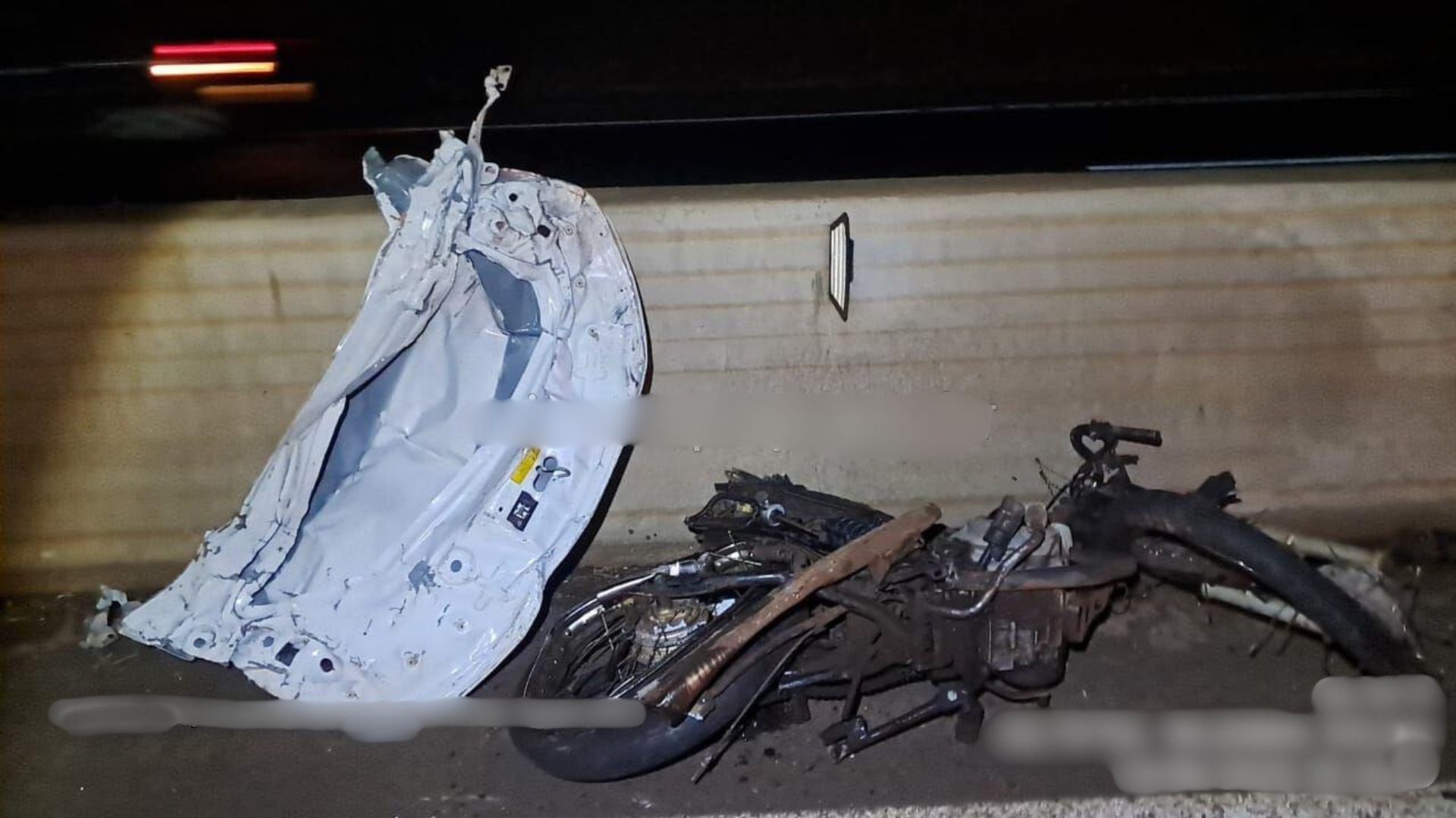 Acidente entre moto e carro deixa um morto em Palmital