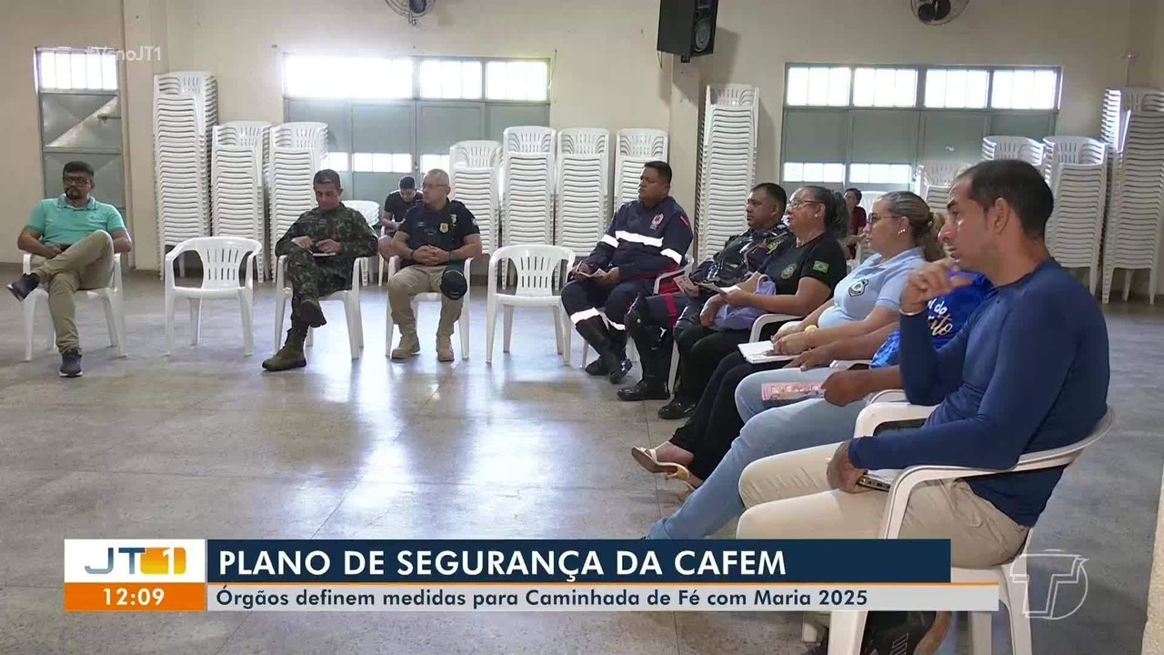 Planejamento de segurança para a Caminhada de Fé com Maria 2025 é iniciado em Santarém