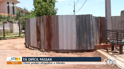 Atraso em obra preocupa moradores da Quadra 105 norte, em Palmas