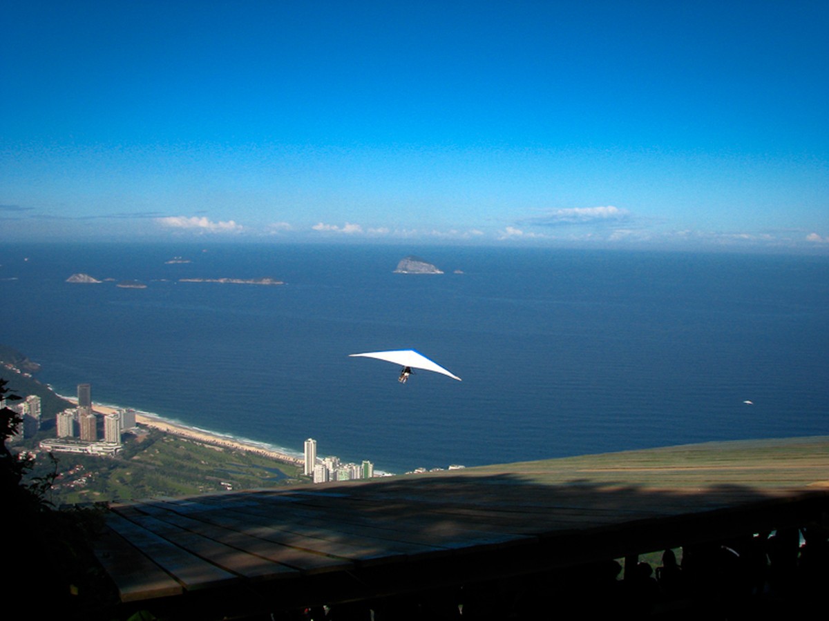 Hang gliding in Rio is among the best world ranking experiences
