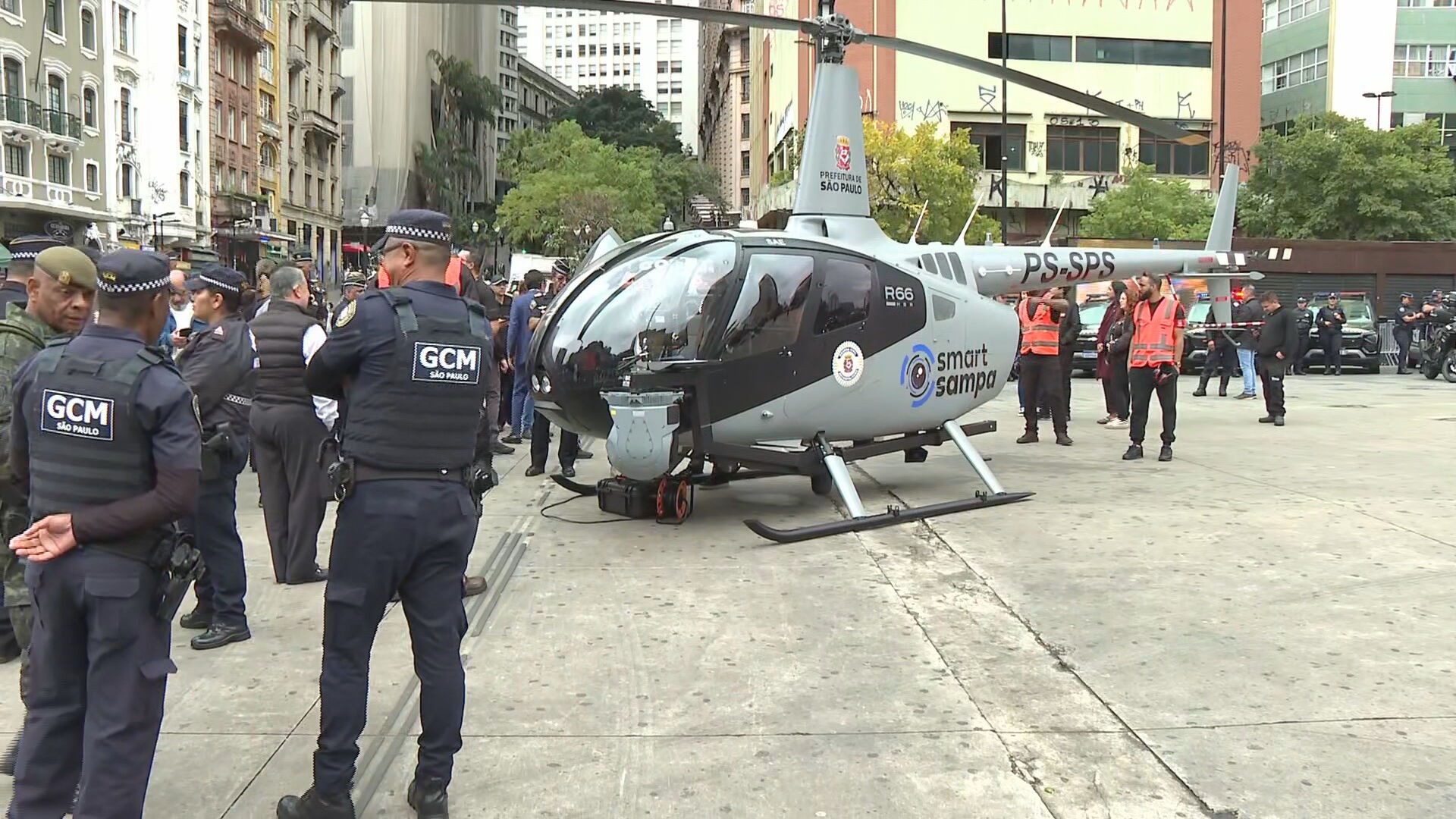 Prefeitura de SP lança aplicativo do Smart Sampa e anuncia helicóptero de monitoramento por R$ 2 milhões ao mês