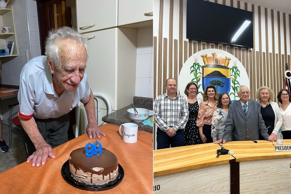 Pastor, pai de sete filhos, que deu nome a estádio e foi prefeito celebra 99 anos: 'saúde espetacular'