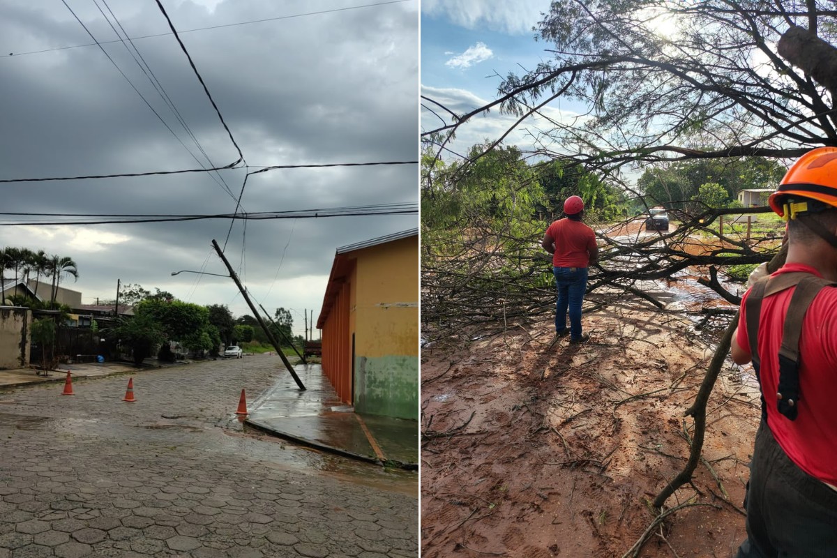 Temporal causa estragos em Euclides da Cunha Paulista; previsão indica chuva forte no interior de SP nesta quarta-feira