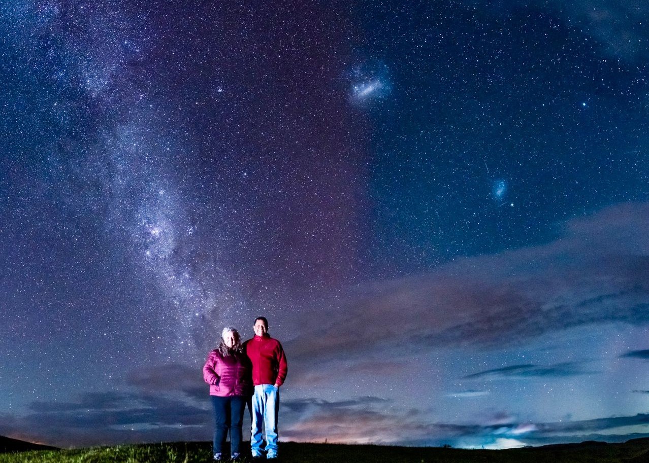 Aurora boreal na Serra Gaúcha? Céu roxo intriga especialistas durante fenômeno ainda sem explicação no RS