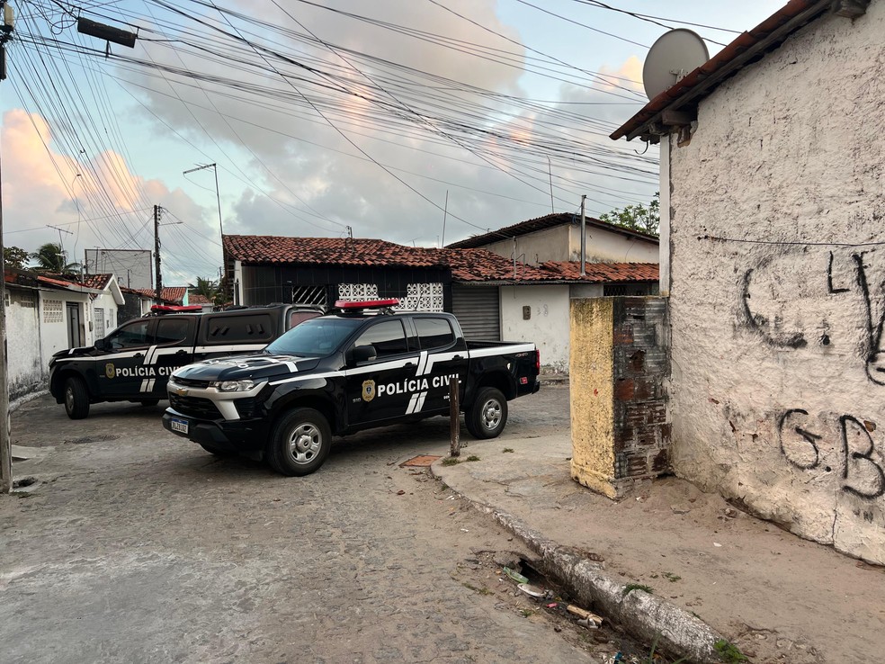 Operação conjunta mira Comando Vermelho na Paraíba — Foto: Divulgação/Polícia Civil