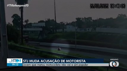 STJ muda acusação de motorista que matou motociclista