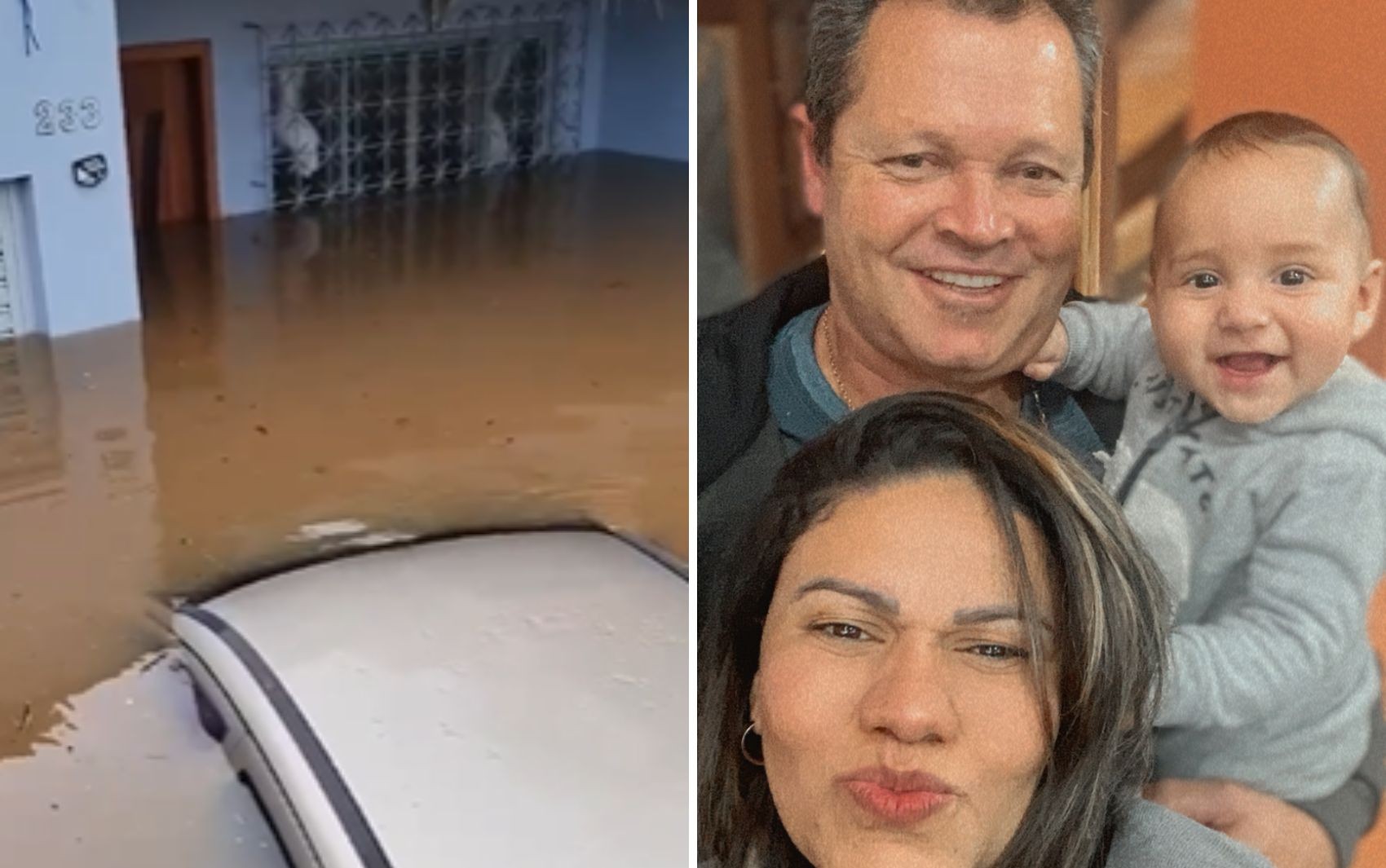Farmacêutica que se mudou de Goiás em busca de trabalho no RS diz que perdeu tudo com enchente e foi resgatada com bebê em sacada; vídeo
