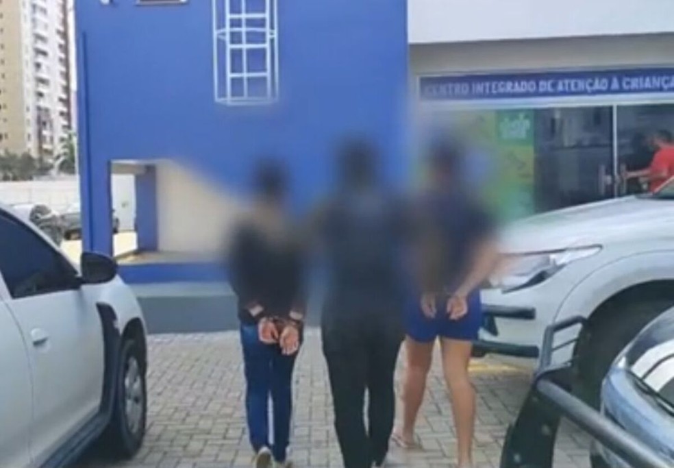 PC-AM desarticula esquema de exploração sexual e prende pai, mãe e madrasta por crimes contra uma criança de 5 anos — Foto: Divulgação PC/AM