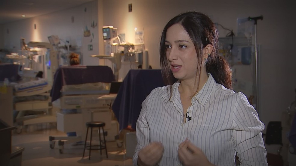 Thaisa Barbosa, oftalmologista — Foto: Reprodução/TV TEM