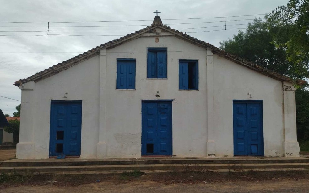 Igreja Nossa Senhora do Rosário, em Goiás — Foto: Divulgação/MP-GO