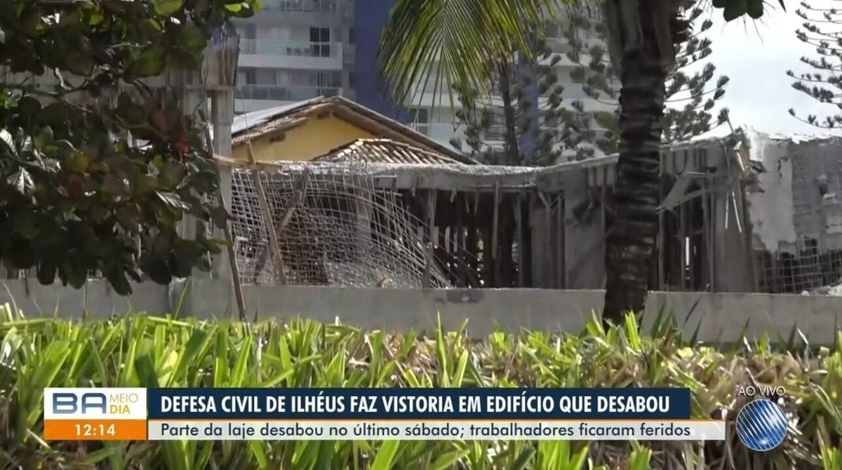 Prédio Em Construção Dentro De Condomínio De Luxo Desaba E Deixa Dez Operários Feridos Na Bahia 1413