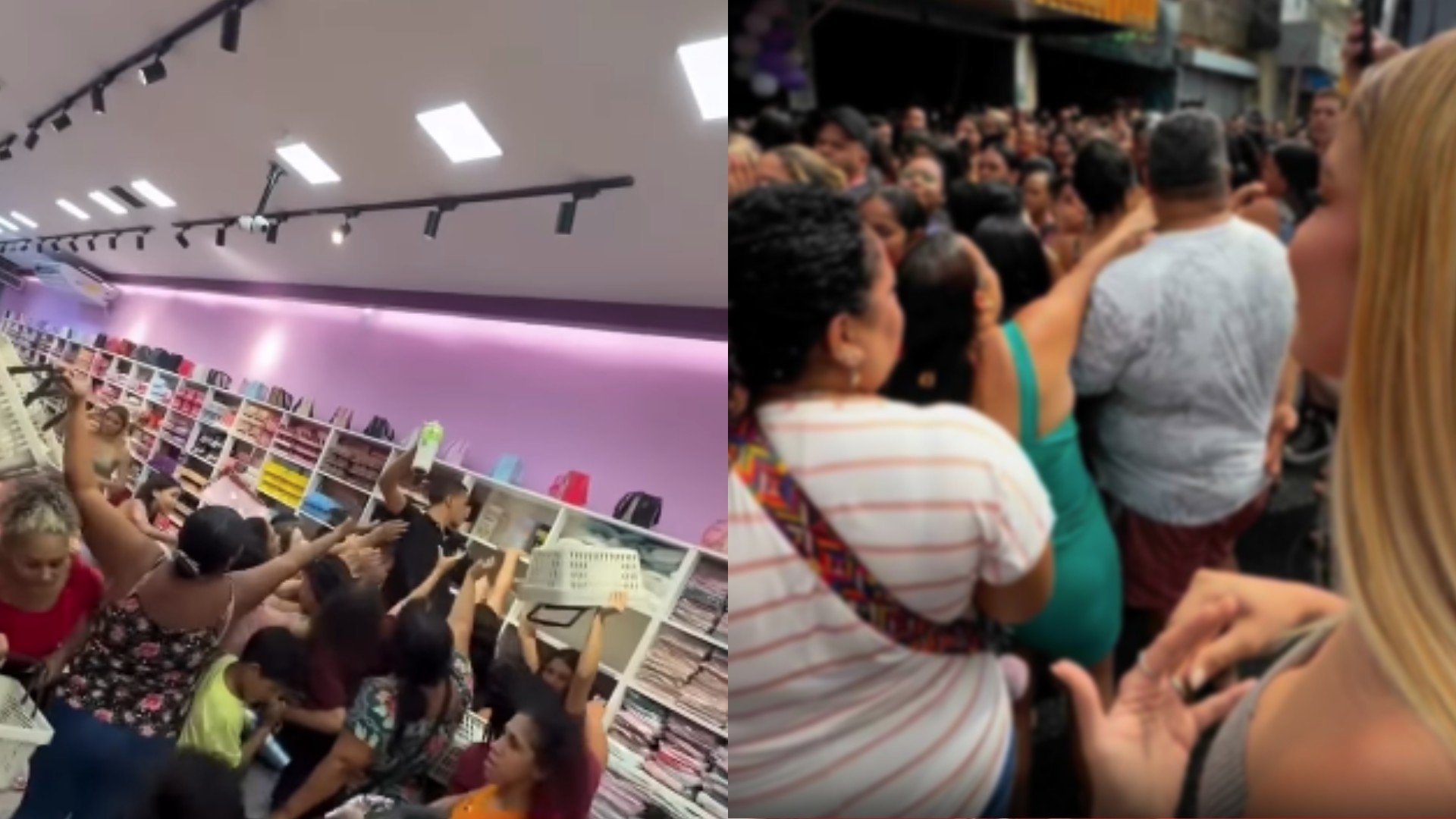 Inauguração de loja de maquiagem com produtos a R$ 10 em Maceió causa tumulto e polícia é acionada