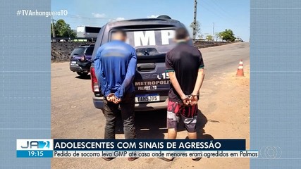 Homens são presos pela GMP após agressões a adolescentes em Palmas