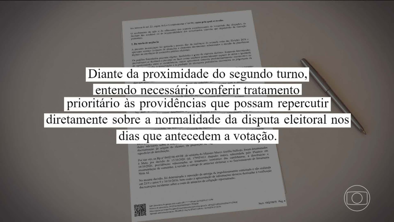 TSE manda Meta e X apresentarem relatórios a cada 6 horas sobre posts de Nikolas e Marçal