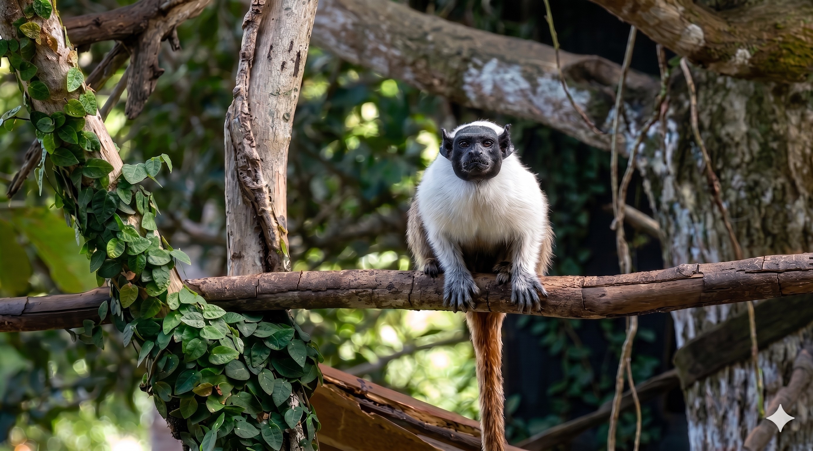 Dia dos Namorados: sauim ameaçado de extinção espera encontrar parceira em parque ecológico de Carajás