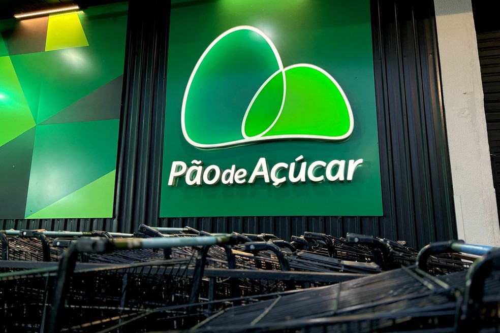 Loja do Pão De Açúcar (GPA) no Rio de Janeiro. — Foto: MAURO PIMENTEL/AFP