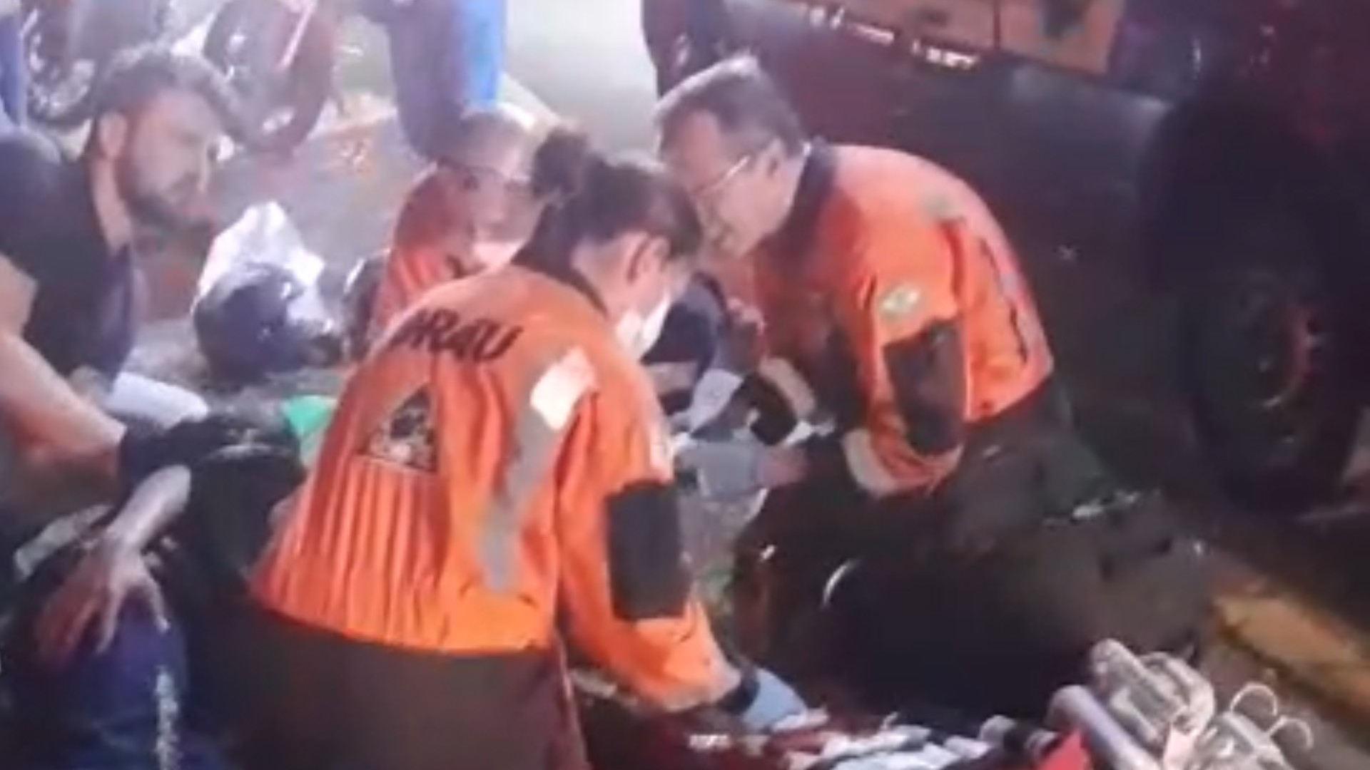 Motociclista tem pescoço cortado por linha com cerol e fica em estado grave em Campinas